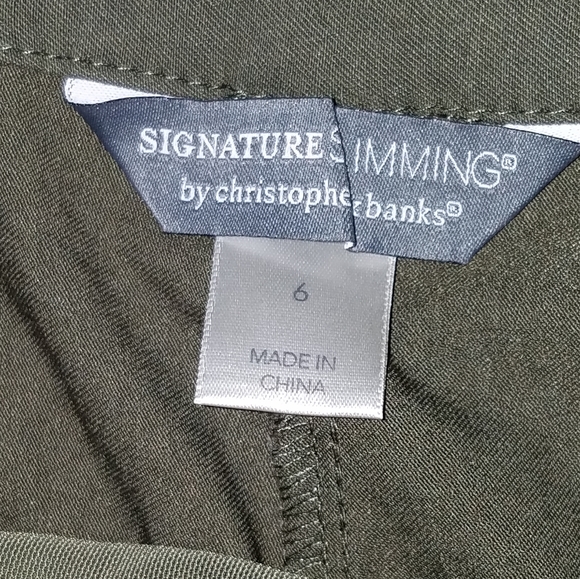 NWT Christopher & Banks Signature Slimming Pants, Size 6 - Picture 5 of 11